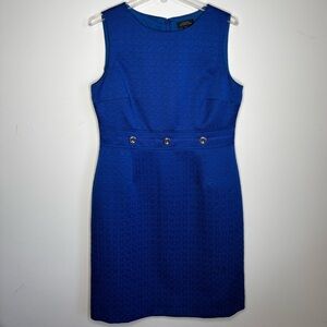 TAHARI ROYAL BLUE DRESS